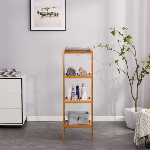 Ivy Bronx Lundon 14.57'' W x 43.31'' H x 13'' D Solid Wood Free